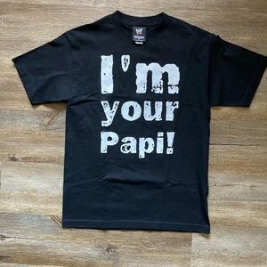 Vintage WWE Wrestlemania 22 Eddie Guerrero I’m Your Papi T-Shirt Latino Heat